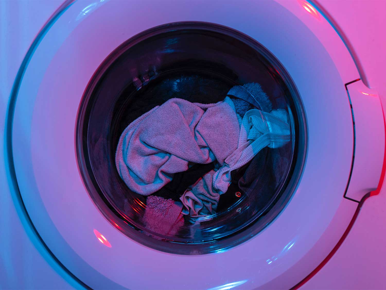 En tvättmaskin
